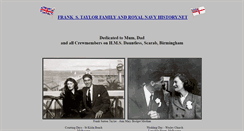 Desktop Screenshot of frankstaylorfamilyandroyalnavyhistory.net